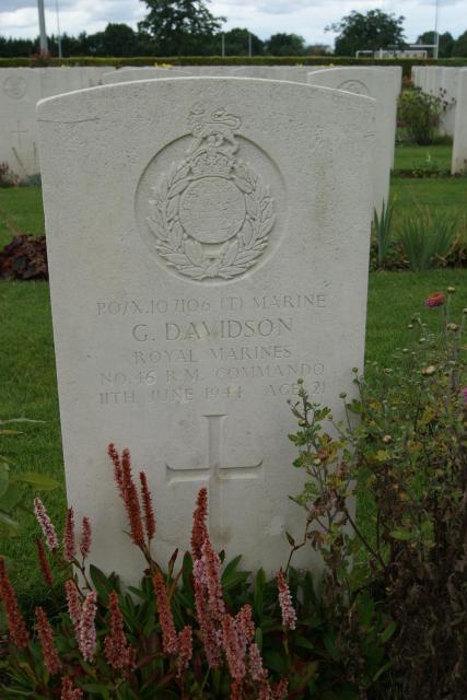 Marine George Davidson