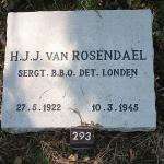 Sergeant Jack van Rosendael