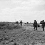 Naval telegraphists Crooke, Sherry, Rose and Winch, of an FOB unit