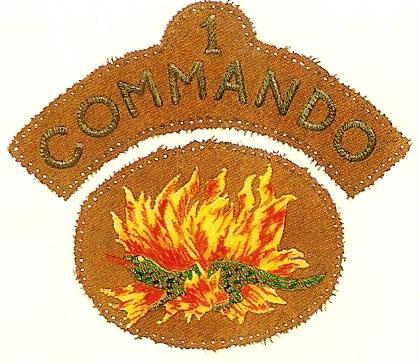 No 1 Commando patches