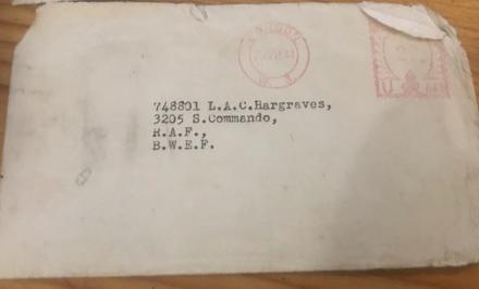 LAC Hargreaves correspondence address 1