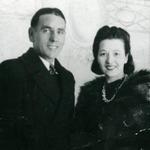 Private Martin Killeen and his wife