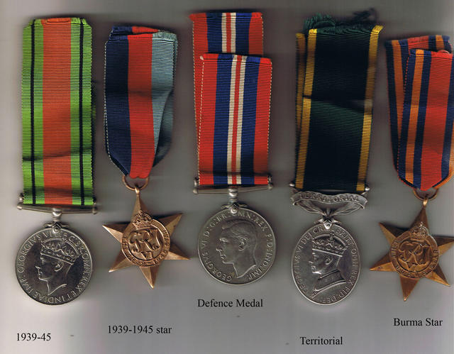 Medals of John Strain  No.1 Commando 3 troop