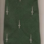 Commando Association tie of Pte. Tom Hall, No.1 Cdo.