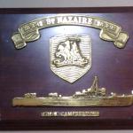 HMS Campbeltown plaque