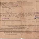 Release Leave Certificate-Hugh Maines-Jan 1946.