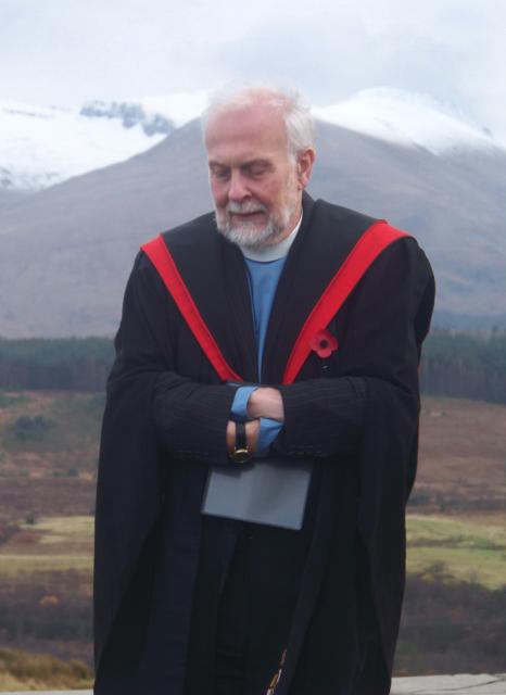 Rev. Dr. Adrian Varwell BA BD, Spean Bridge Remembrance Service