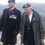 Geoff Murray & Harold Nethersole, No6 Cdo, Spean Bridge Remembrance Service