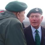 Harold Nethersole, No6 Cdo & Ernie Mason, No3 Cdo, Spean Bridge Remembrance Service