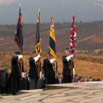 Standard bearers at Spean Bridge