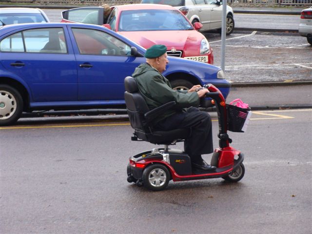 Harold speeding