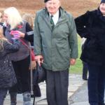 Harold Nethersole at the monument