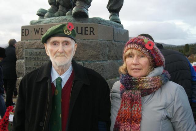 Jack Lamb  No. 3 Cdo and daughter Audrey