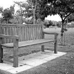 New bench at the Army Commando Memorial 2012