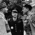 General Giraud, Admiral Muselier & Captaine de Corvette (Major) Phillipe Keiffer