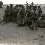 45 Commando RM on an exercise in Libyan desert circa 1960s