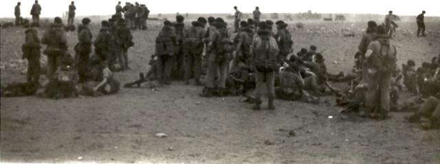 45 Commando RM on an exercise in Libyan desert circa 1960s