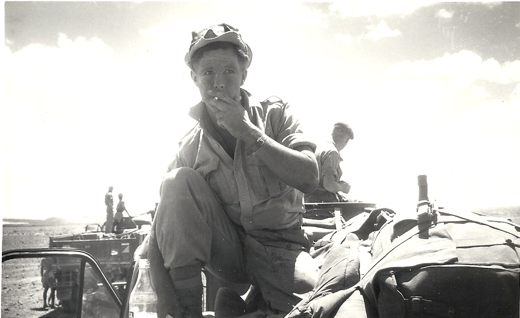 Ed Casey on Dhala Convoy 1961 with 45 Cdo