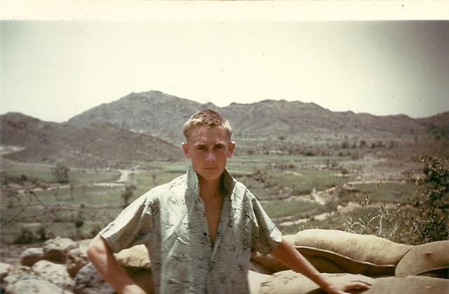 Unknown from 45 Commando 'B' troop nr. Dhala, Aden, circa 1961