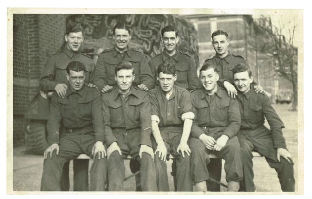 Ivor Turner and others at Albany Barracks