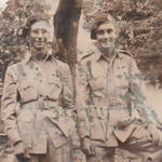 Unknown (left) and Thomas Cooke 1945