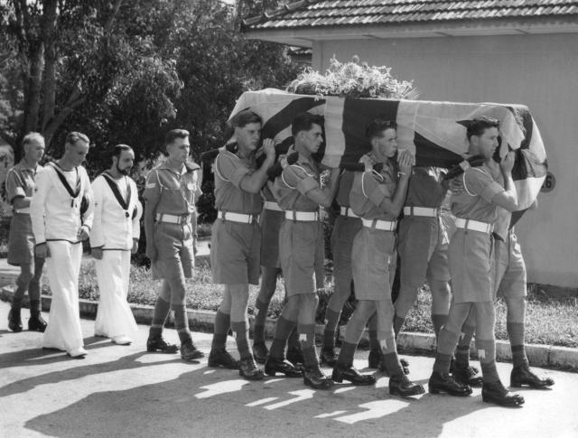 The Funeral of Marine Gerald 'Scouse' Kierans, 42 Commando RM  'L' Company (1)