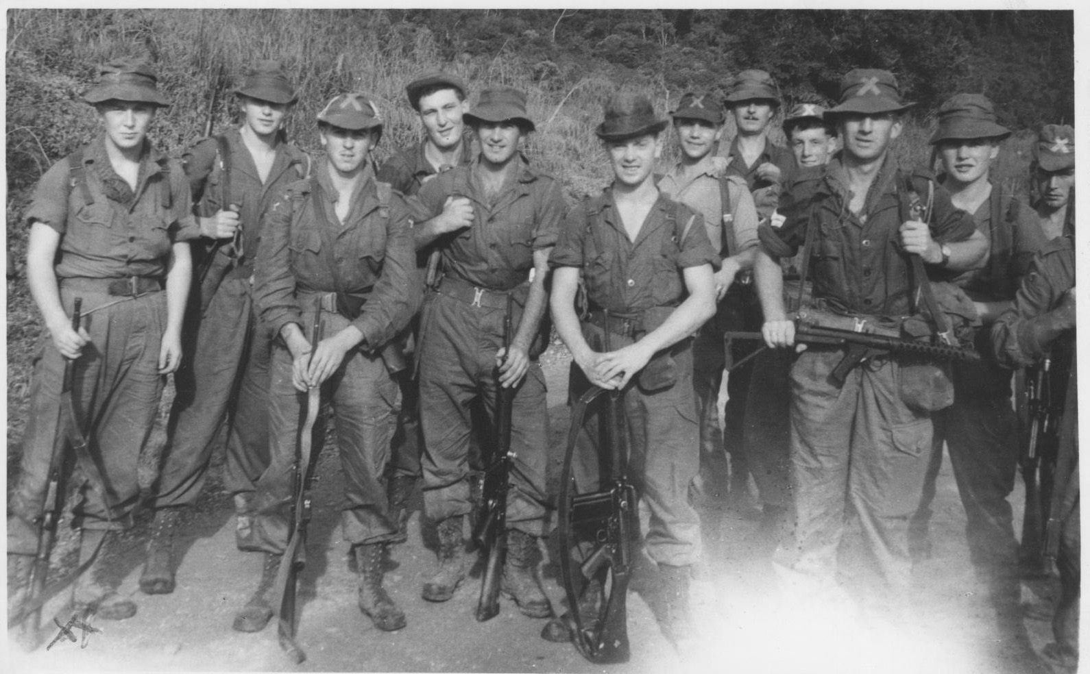 42 Commando RM jungle training with The Foresters, Malaya c.1958/9