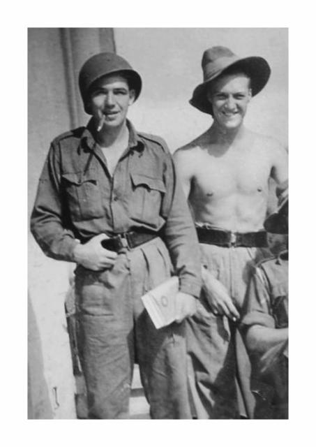 Pte McKeogh and Cpl Young