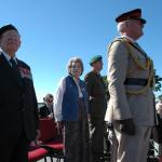 The Countess Mountbatten of Burma, General Walker, and Henry Brown.