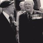 Henry Brown OBE and Brigadier Mills Roberts CBE, DSO, MC.