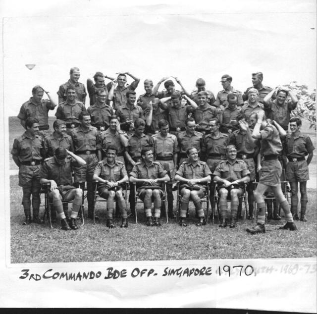 3 Cdo Bde Ordnance Field Park Singapore 1970