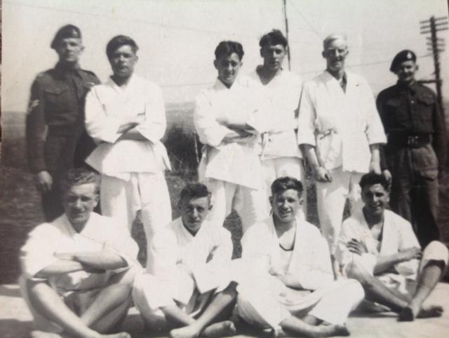 Ernie Eves and members of a RM judo team