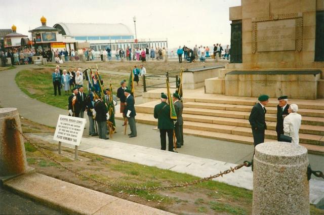 Major Laurence MacCallum MC & others, Blackpool 1990