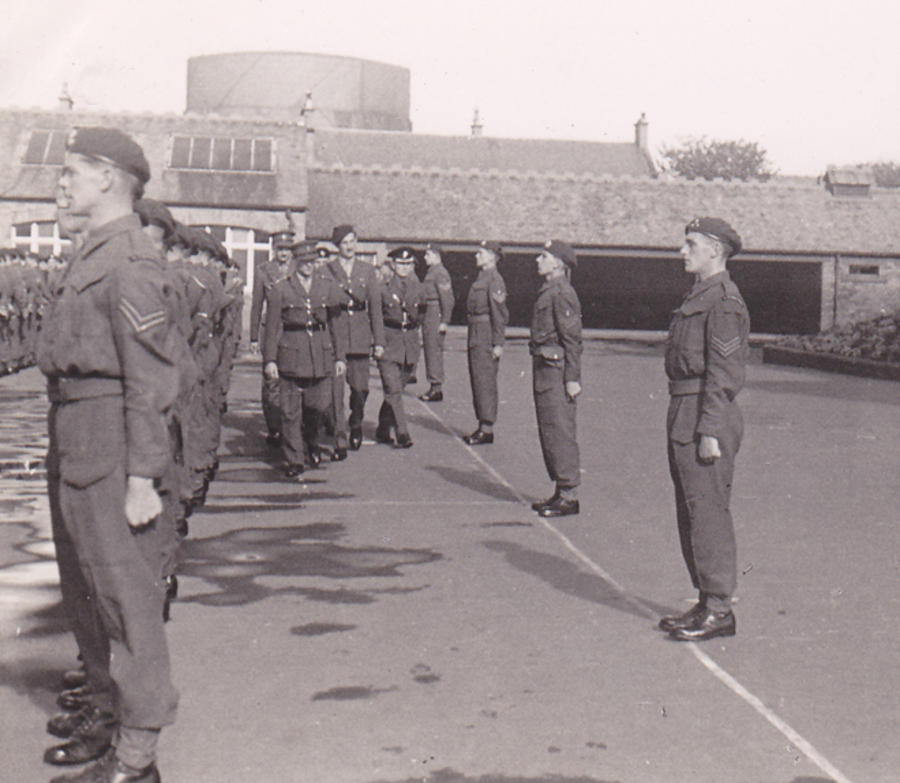 No.4 Commando post Dieppe parade at Barassie Street School, Troon (4)