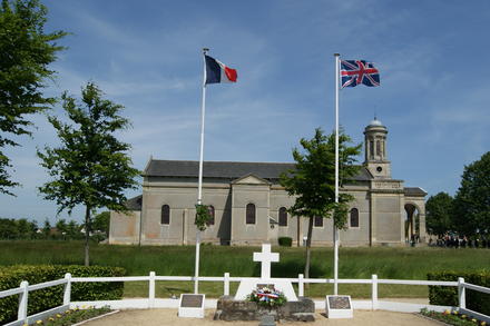 1st Commando Brigade Memorial, Amfreville,  4th June 2013 (a)