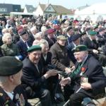 Unveiling of the statue to Piper Bill Millin. Colleville-Montgomery, 8th June 2013 (3)