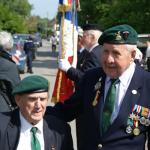 Leon Gautier (10IA Cdo French troop) and Bert Beddows (3 Cdo)