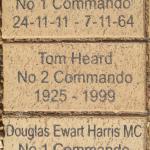 Memorial Pavers at the Army Commando Memorial