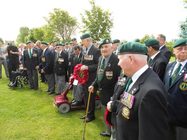 Ernie Mason & Scotty, No.3 Cdo , Brigadier Jack Thomas CBE No.6 Cdo and others