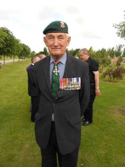 Former CVA President, Brigadier Jack Thomas CBE