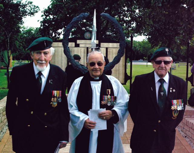 Three Veterans of No.2 Commando at the 2013 CVA Summer Service