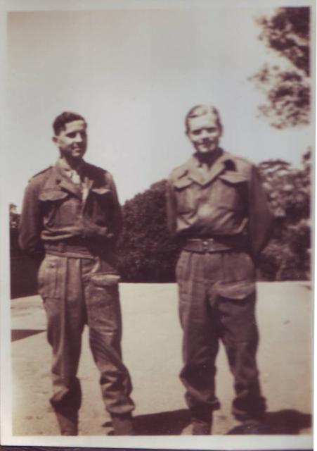 Capt. B.W.S. Boucher -Myers, Major. R.W.P.Dawson, Falmouth spring 1943