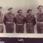 Lt Col Dawson and French Officers 10IA Cdo attached No.4 Cdo., Dec.1945