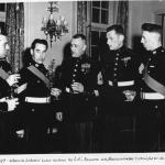 Presidential Unit Citation for 41 Independent Commando RM at the American Embassy 1957