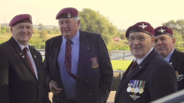 1. Members of Nottingham branch before the parade