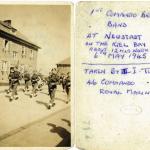 Pipes and Drums band at Neudstadt 6th May'45