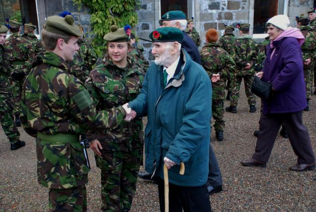 Jack Lamb (No 3 Cdo) and the Cadets