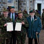 Top Cadets presentation with Joe Murtagh and Jack Lamb