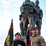 The Commando Memorial and The Standards.