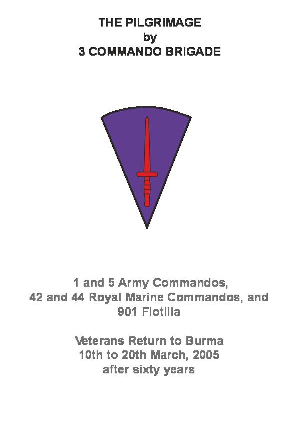 A pictoral account with detail of 3 Cdo Bde veterans return to Burma in 2005